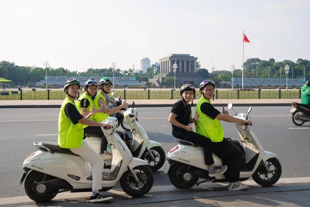 Hanoi Ba Dinh Square Ho Chi Minh Mausoleum View