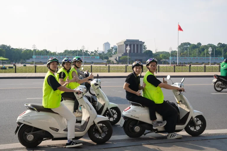 Hanoi Ba Dinh Square Ho Chi Minh Mausoleum View
