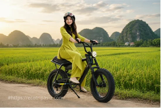 Hanoi Countryside E Bike Tour: Villages, Farms & Rural Life 01 — hanoi countryside e-bike tour by Eco Trip Asia