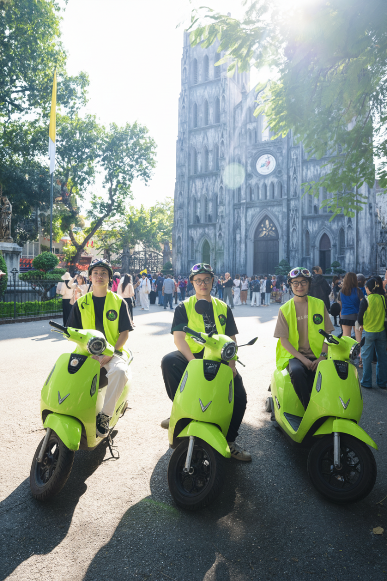 Hanoi Half-Day Electric Scooter City Tour — 3