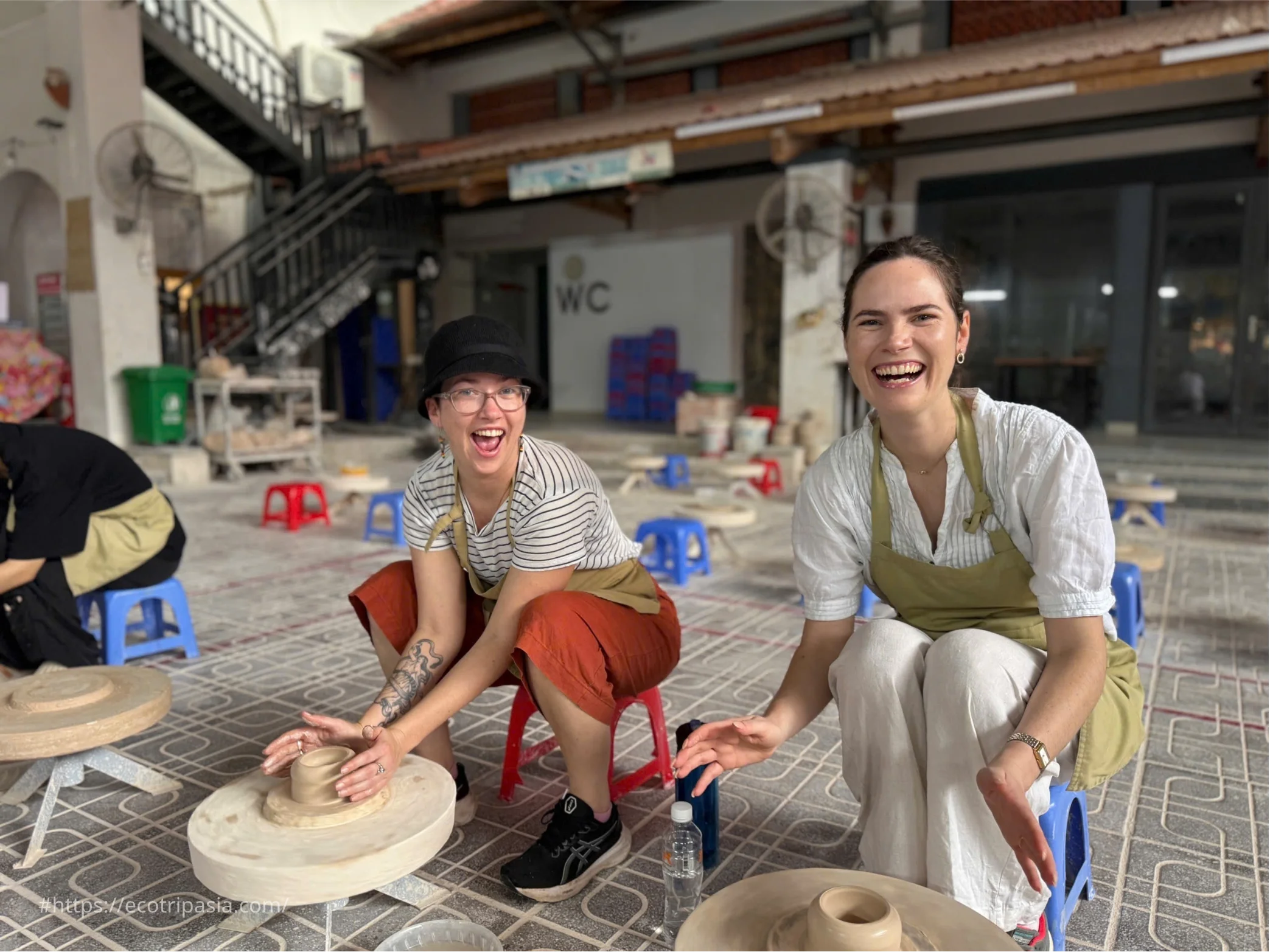 Hanoi Jeep Tour To Bat Trang Pottery Village 01 — bat trang jeep tour by Eco Trip Asia