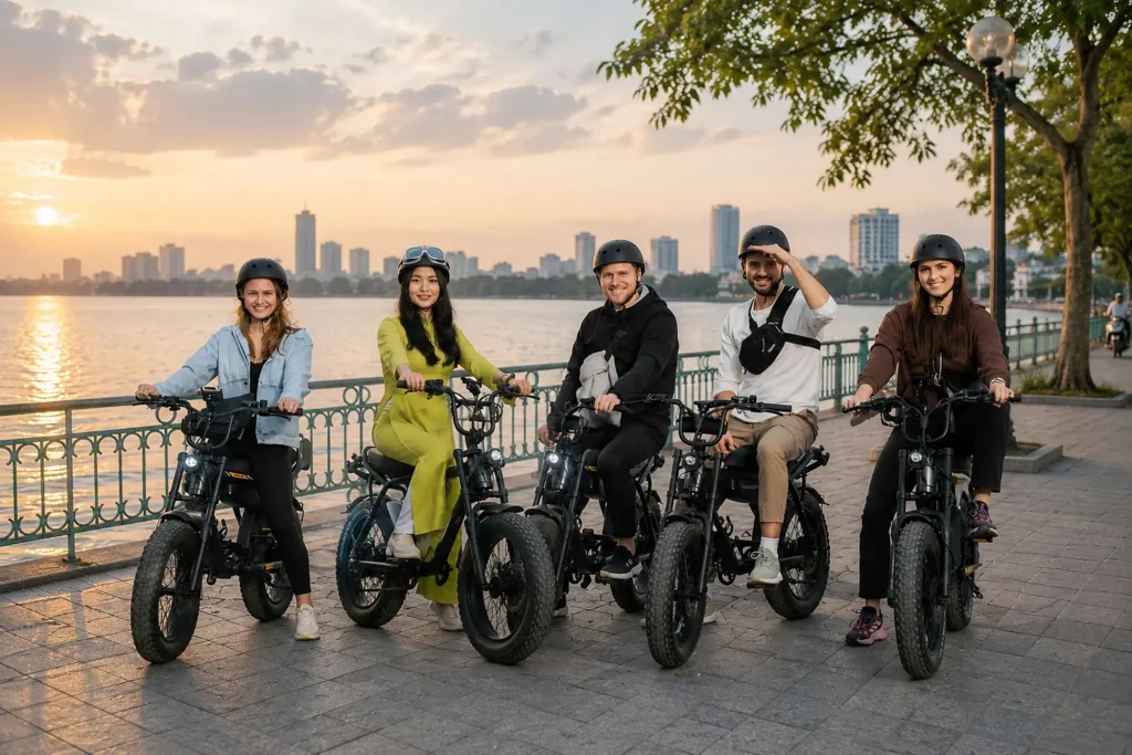 Hanoi Self Ride Ebike Banana Island Trail