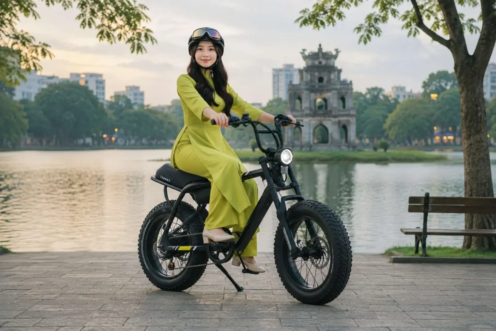 Hanoi Self Ride Ebike City Tour Main Overview