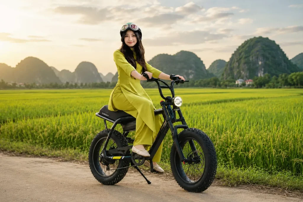 Hanoi Self Ride Ebike Countryside Rural Life Overview