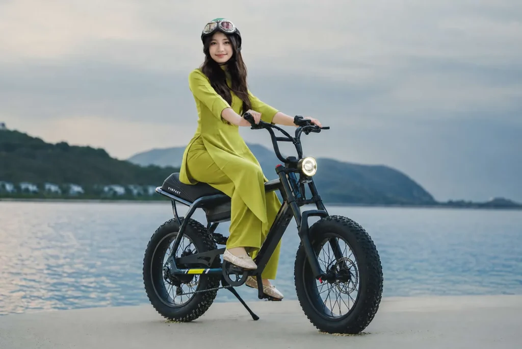 Hanoi Self Ride Ebike Train Street Rail Experience