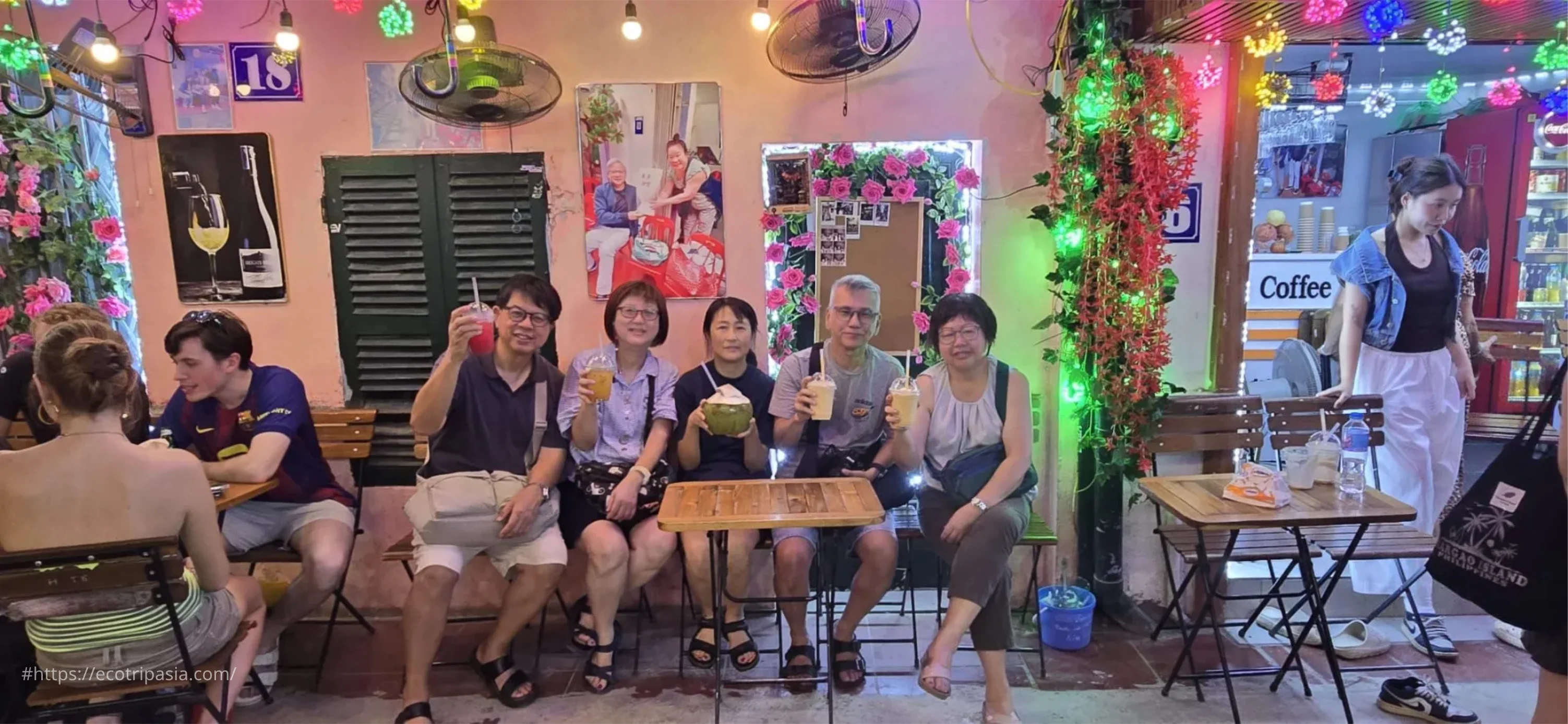 Hanoi Train Street Railway And Narrow Alley — hanoi street food tour with female riders by Eco Trip Asia