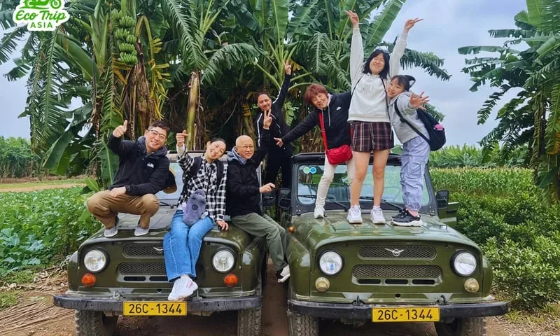 Hanoi Vintage Military Jeep City Tour Ride