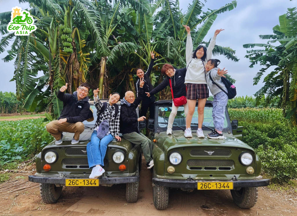 Hanoi Jeep City Tour through hidden streets and local neighborhoods