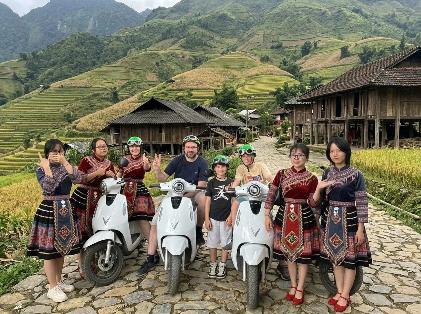 Sapa Motorbike Tour Fullday With Female Riders 02 — sapa full-day motorbike tour by Eco Trip Asia